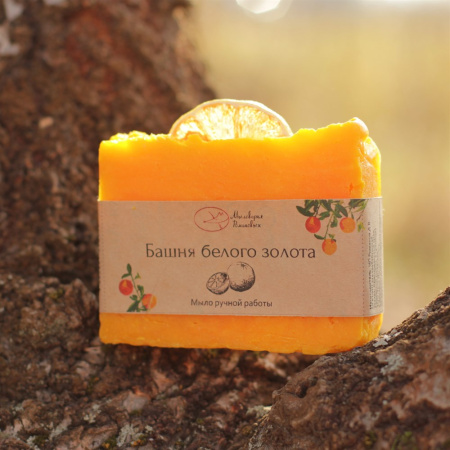 Мыло праздничное "Башня белого золота"