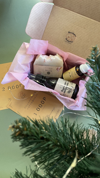 Гидролат, мыло и сквалан